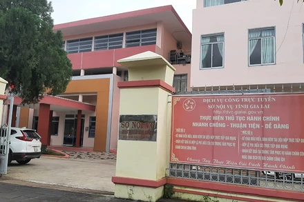 Trụ sở Sở Nội vụ tỉnh Gia Lai.