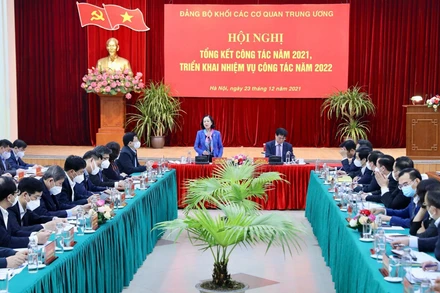 Quang cảnh hội nghị.