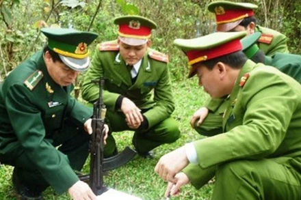 Nâng cao năng lực hiệp đồng chiến đấu giữa Quân đội nhân dân và Công an nhân dân. Ảnh: Báo Quân đội nhân dân.