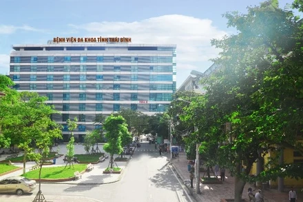 Bệnh viện đa khoa tỉnh Thái Bình. (Ảnh: bvdktinhthaibinh.vn)