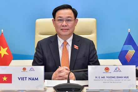 Chủ tịch Quốc hội Vương Đình Huệ. 