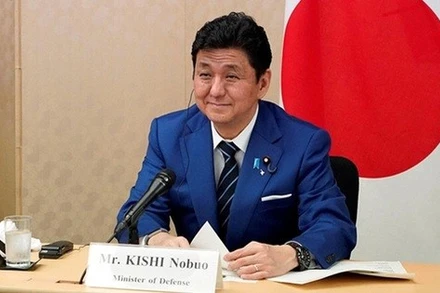 Bộ trưởng Quốc phòng Nhật Bản Nobuo Kishi. (Ảnh: Reuters/Vietnam+)
