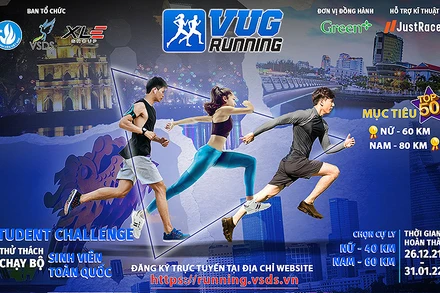 Giải chạy bộ sinh viên VUG năm 2021 đã chính thức khởi tranh. 