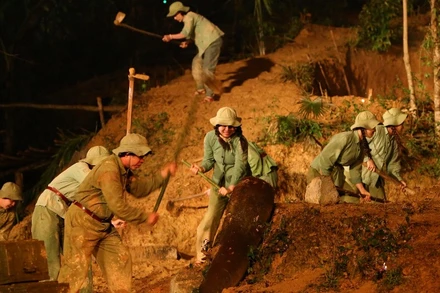 Một hoạt cảnh trong chương trình.