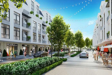 Shophouse trong khu đô thị luôn là phân khúc hấp dẫn đối với nhà đầu tư.