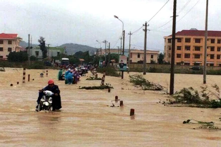 Từ ngày 27-29/12, trên các sông từ Thừa Thiên Huế đến Bình Định khả năng xuất hiện một đợt lũ. (Ảnh minh họa)