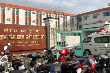 Trụ sở Trung tâm Kiểm soát bệnh tật tỉnh Bạc Liêu, nơi từng mua nhiều bộ kit của Công ty Việt Á với giá “trên trời”. (Ảnh Trọng Duy).