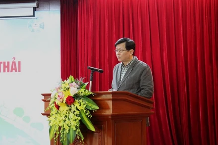  PGS,TS Phan Tiến Dũng, Trưởng Ban Ứng dụng và Triển khai công nghệ.