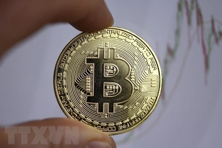 Đồng tiền điện tử Bitcoin. (Ảnh: AFP/TTXVN)