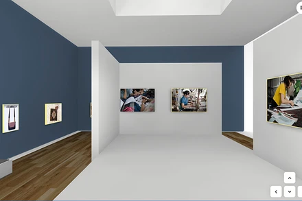 Triển lãm trực tuyến “Gạch nối” (Ảnh: Ban tổ chức).