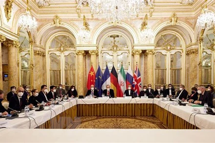 Toàn cảnh vòng đàm phán về khôi phục thỏa thuận hạt nhân Iran ở Vienna, Áo ngày 3/12/2021. (Ảnh: THX/TTXVN)