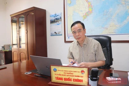 Ông Tăng Quốc Chính, Vụ trưởng vụ Kiểm soát an toàn thiên tai - Tổng cục Phòng, chống thiên tai (Bộ Nông nghiệp và Phát triển nông thôn).