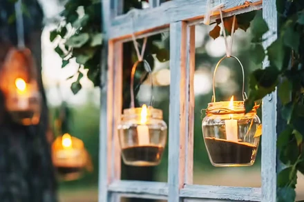 An toàn với đèn trang trí