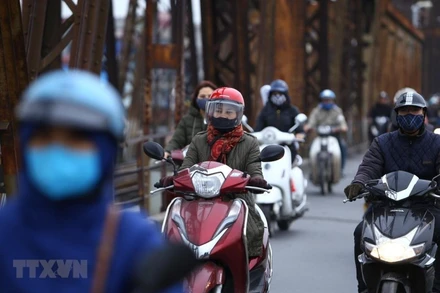 Sẽ có một đợt không khí lạnh trong dịp Noel (ảnh TTXVN)