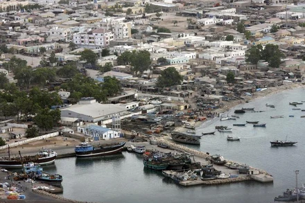 Thị trấn cảng Bossaso, miền bắc Somalia. (Ảnh: Reuters)