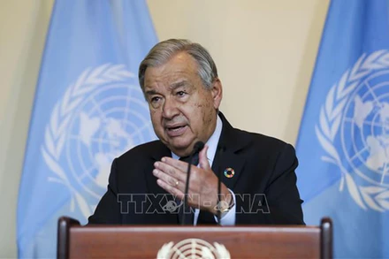 Tổng Thư ký Liên hợp quốc Antonio Guterres. Ảnh: THX/TTXVN