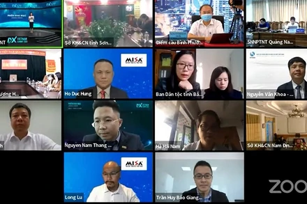 Diễn đàn Cấp cao Chuyển đổi số Việt Nam 2021 được tổ chức theo hình thức trực tuyến.