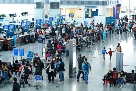 Các đường bay được tăng tần suất khai thác để đáp ứng nhu cầu đi lại của người dân dịp Tết. (Ảnh: Cục Hàng không Việt Nam)