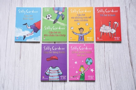 Bộ sách "Những đứa trẻ kì diệu". (Ảnh: NXB Kim Đồng)