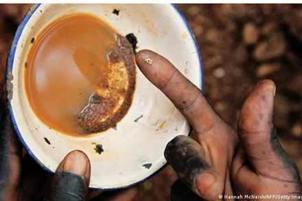 Hình ảnh vàng được tìm thấy ở Sudan. (Nguồn: AFP/Getty Images)
