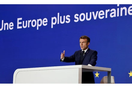 Tổng thống Emmanuel Macron. (Ảnh: LCI)