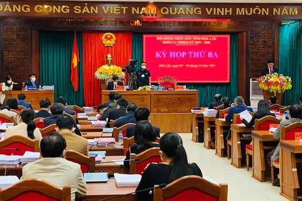 Phiên khai mạc kỳ họp thứ 3 HĐND tỉnh Đắk Lắk khoá X nhiệm kỳ 2021-2026.