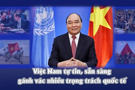 Chủ tịch nước Nguyễn Xuân Phúc. (Ảnh: TTXVN)