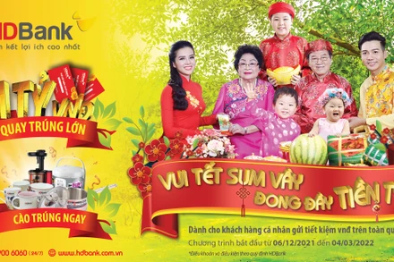 “Vui Tết sum vầy – Đong đầy tiền tỷ”.