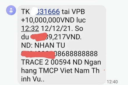 Tuyệt đối không xử lý số tiền chuyển nhầm vào tài khoản của mình một cách vội vã. (Ảnh minh họa).