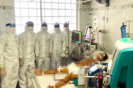 Bệnh nhân được can thiệp ECMO thành công và đang có tín hiệu hồi phục từng ngày.