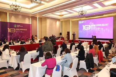 Lễ công bố 10 sự kiện chứng khoán năm 2021. (Ảnh: VSJC)