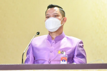 Người phát ngôn Chính phủ Thái Lan Thanakorn Wangboonkongchana.