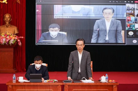 Thứ trưởng Hoàng Minh Sơn phát biểu tại hội thảo. (Ảnh: Bộ Giáo dục và Đào tạo)