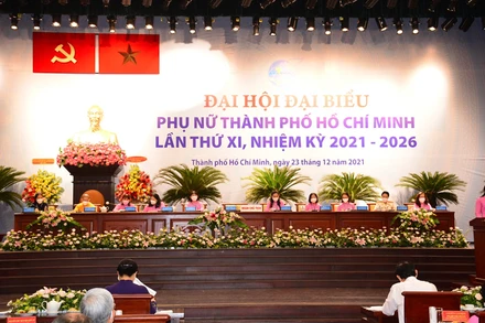Đại hội Đại biểu Phụ nữ TP Hồ Chí Minh lần thứ XI, nhiệm kỳ 2021-2026.