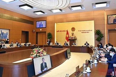 Phiên họp Ủy ban Thường vụ Quốc hội cho ý kiến đối với dự thảo Nghị quyết thí điểm một số cơ chế, chính sách đặc thù phát triển thành phố Cần Thơ.