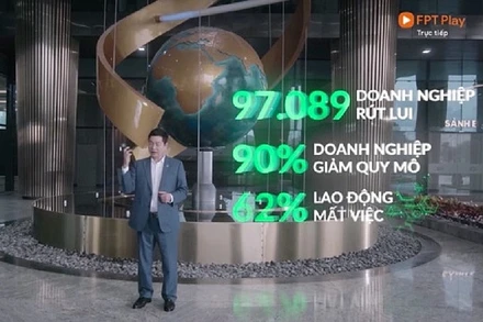 Ông Trương Gia Bình, Chủ tịch HĐQT FPT chia sẻ sứ mệnh công nghệ vị nhân sinh.