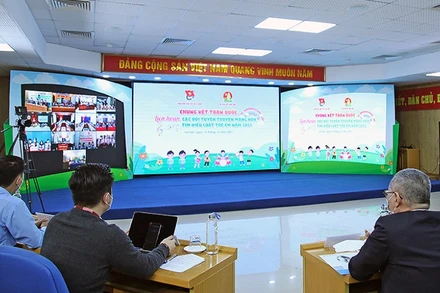 Lần đầu tiên, Liên hoan diễn ra theo hình thức trực tuyến để bảo đảm công tác phòng, chống dịch Covid-19. 