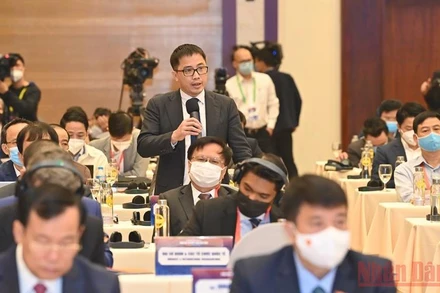 Tiến sĩ Đậu Tuấn Anh, Trưởng Ban Pháp chế, Phòng Thương mại và công nghiệp Việt Nam. (Ảnh: Thủy Nguyên)