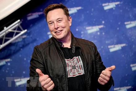 Tỷ phú Elon Musk. (Ảnh: AFP/TTXVN)