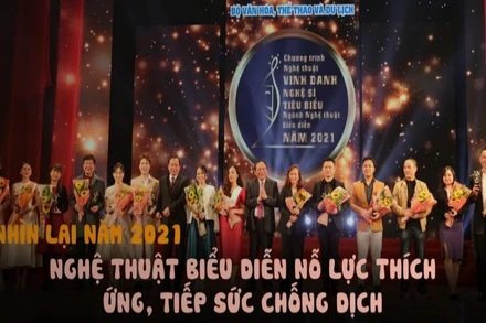 Nghệ thuật biểu diễn vượt khó, "giữ lửa" và tiếp sức chống dịch