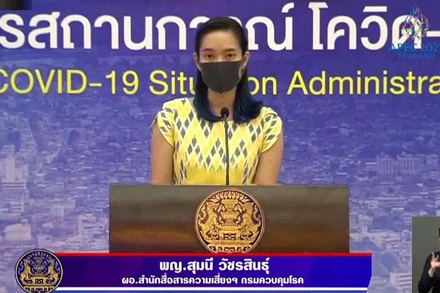 Bà Sumanee Wacharasin, phụ trách truyền thông của Cục Kiểm soát dịch bệnh, Bộ Y tế Thái Lan.