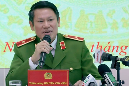 Thiếu tướng Nguyễn Văn Viện thông tin về những nội dung đáng chú ý trong thực thi Luật phòng, chống ma túy năm 2021.