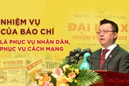 Nhiệm vụ của báo chí là phục vụ nhân dân, phục vụ cách mạng