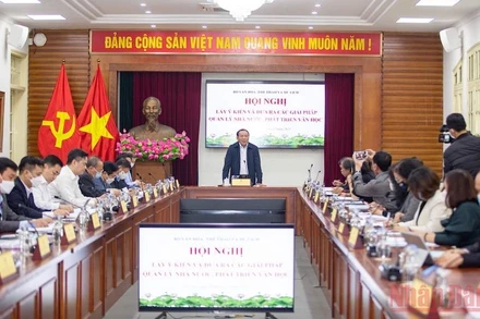 Toàn cảnh hội nghị.