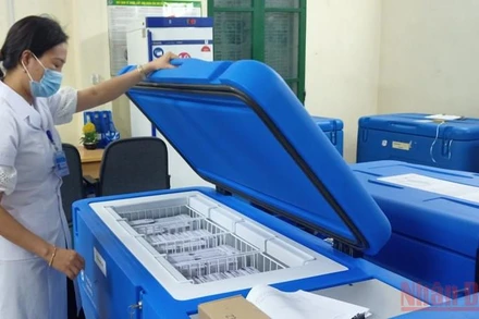 Hệ thống kho bảo quản vaccine ngừa Covid-19 tại CDC Thái Bình đã tiếp nhận hơn 3,7 triệu liều do Trung ương phân bổ.