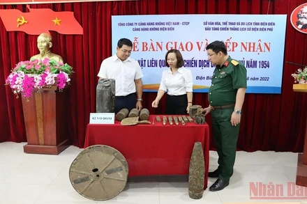 Bảo tàng Chiến thắng lịch sử Điện Biên Phủ tiếp nhận hiện vật liên quan Chiến dịch Điện Biên Phủ.