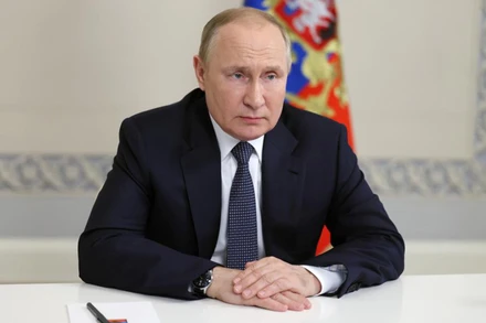 Tổng thống Nga V.Putin. (Ảnh: TASS)