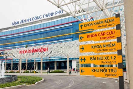 Bệnh viện Nhi đồng Thành phố. (Ảnh: internet)