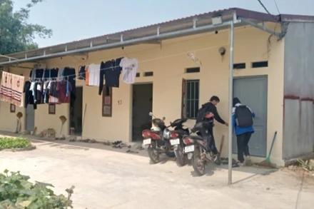 Ông Dương Thế Mai ở tổ 6, phường Tích Lương, thành phố Thái Nguyên cho công nhân thuê nhà với mức 1,1 triệu đồng/phòng/tháng. 