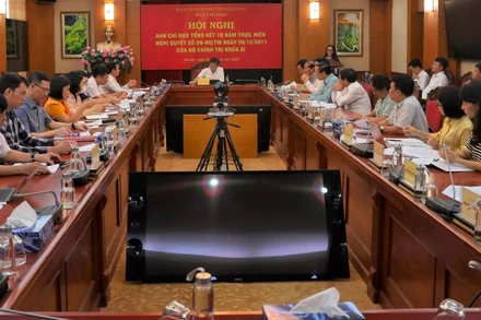 Quang cảnh hội nghị.